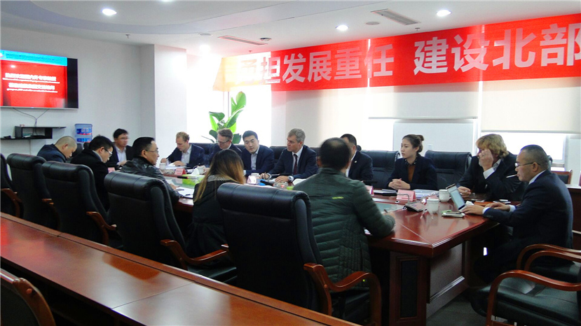 成都天翔環(huán)境與德國歐綠?？腿藖砑瘓F洽談